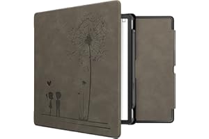 kwmobile Etui kompatybilne z Amazon Kindle Scribe etui na e-czytnik ze skóry syntetycznej - Szary