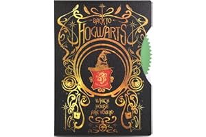 BLUE SKY STUDIOS ThumbsUP! Notizbuch - Harry Potter, Tagebuch im A5 Format, Fanartikel für angehende Zauberer, Ideal für Notizen, Gedanken und Zaubersprüche