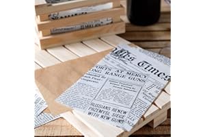 TTAMG EUROFIDES® Carta Antigrasso Journal cm. 12,5x20 ideale per panini, fritti, hamburger