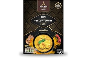 Traditional Thai Yellow Curry Paste (1 x 70g) by Mae Jum