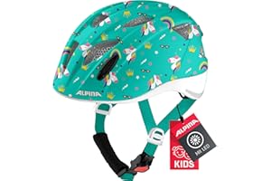 ‎ALPINA ALPINA XIMO Flash - Leichter, Sicherer und Bruchfester Fahrradhelm Mit LED-Licht Für Kinder