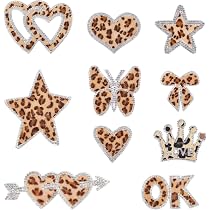 1 Paio Di Toppe Ricamate Con Perline A Tema Leopardo Soldato Polizia - Motivo Applique Da Cucire O Stirare Su Giacca, Vestiti, Borse - TH880