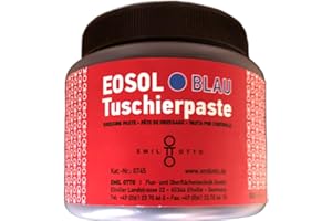 EMIL OTTO EOSOL - Tuschierpaste BLAU, Inhalt: 500 ml -Hochwirksames pastöses Kontrastmittel, Anwendungsverfahren: Zur Kontrolle bearbeiteter metallischer Oberflächen