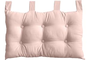 ED ENJOY HOME Zagłówek ścienny, 70 x 45 cm, stara róża, do zawieszenia, pikowana poduszka, 100% bawełna, kolekcja Panama, Enjoy Home