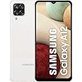 Samsung Galaxy A12 64 GB android smart phone, White (Renewed)