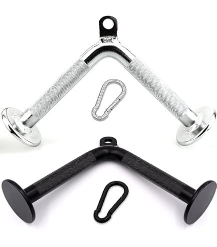 Fitnessstang Biceps-stang Rechte stang Triceps Gymkabel Fitnesshendel Trainingsstang for kabelmachine Triceps-kabel naar beneden drukken LAT-trekbevestiging om te draaien Stalen onderdeel Pols1083