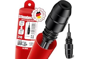 SCHWABENBACH® Adaptateur SDS Plus vers SDS Max – Raccord pour Forets Béton & Burins – Compatible Marteau Perforateur & Marteau Piqueur – Acier Trempé 60Si2Mn – Qualité Premium Durable