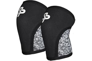 STRIVE & PROSPER Knee Sleeves, 7mm Neoprene Knee Compression Sleeve - Enhanced Knee Support For Women & Men - Knee Brace Ideal For Weightlifting, Cross Training, Powerlifting, Knee Pain and Squats - 1 Pair (M)