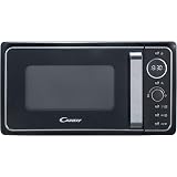 Candy DIVO G25CMB Forno Microonde con Grill, 25 Litri, 900W, Funzione  Crisp, Piatto rotante in vetro, Grill al quarzo, Libera Installazione,  48.3x42.5x28.1 cm, Stile Vintage, Nero : Amazon.it: Casa e cucina