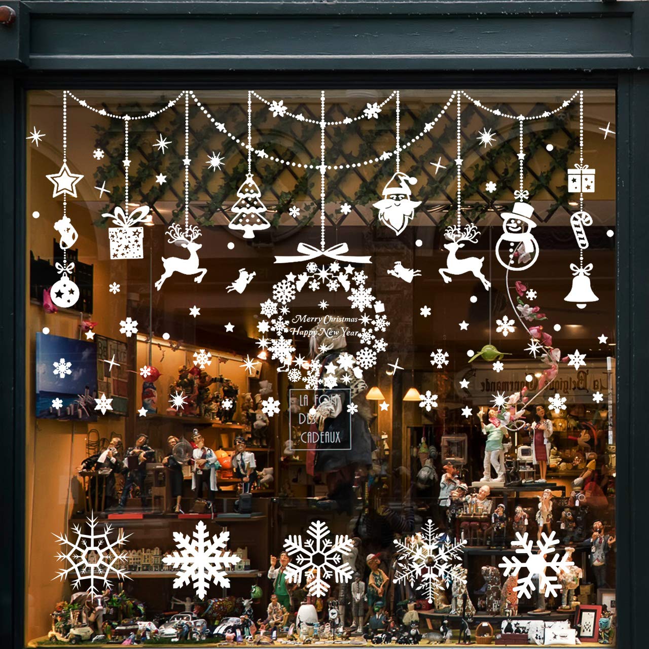 Wokkol-Dcoration-de-Noel-Stickers-Fenetre-Noel-Deco-Noel-Interieur-Stickers-Noel-Vtrine-Stickers-Reine-des-Neiges-Amovibles-PVC-Rend-la-Maison-Pleine-de-latmosphre-de-Nol8-PCS-2-Styles