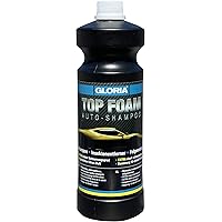 Gloria TOP FOAM Autoshampoo | Reinigungsmittel für die Autoreinigung | Kraftvolles Konzentrat | Hoher Schäumungsgrad | 1…