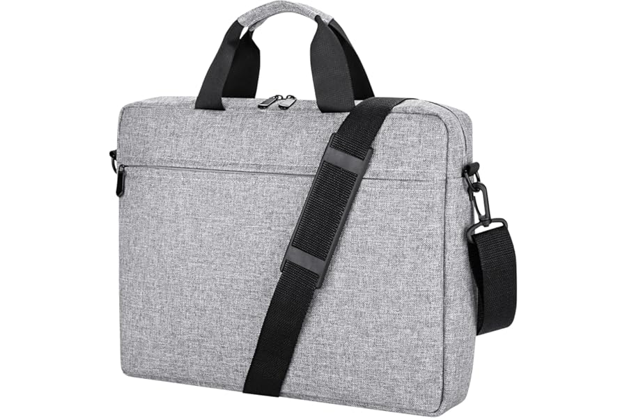 HEDUGO Laptop Bag Case 15.6 Inch Computer Sleeve Messenger Bag with Adjustable Shoulder Strap Briefcase Carry Case for Men Women to Work School Travel,Fit 14 to 16 Inch Laptops