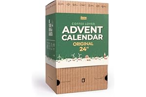GROWER'S CUP Coffee Advent Calendar 2025 for Men & Women - Experience 25 Finest Coffees of The World | Christmas Calendar for Adults | Christmas Coffee Gifts for Men & Women with Unique Coffeebrewers