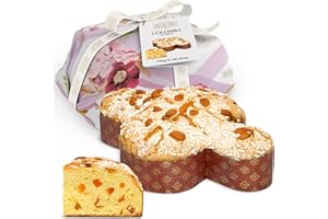 ‎PASTICCERIA FRACCARO 1932 Handgemachte klassische Oster-Taube 750gr - Pasticceria Fraccaro 1932, Osterkuchen mit weichem und duftendem Teig, kandierten Orangenschalen, Mandelglasur und Kristallzucker, Verpackungslinie