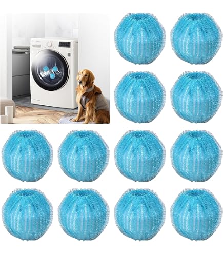 Bolas Antipelos Para Lavadora - Juego De 8 Unidades, Reutilizables, Eliminan Pelo De Mascotas Y Pelusas