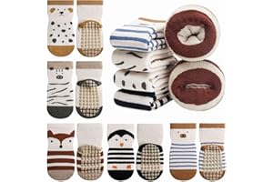 Charmi Calcetines Termicos Antideslizantes Invierno Bebe Pack de 5