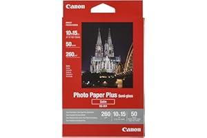 Canon SG-201 papier fotograficzny Plus jedwabisty połysk, matowy (260 g/m²), 4 x 6, 50 arkuszy