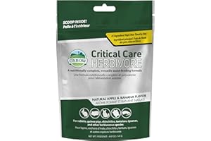 Oxbow Animal Health Critical Care, Herbivore, Apfel-Banana-Geschmack, 141 g Beutel
