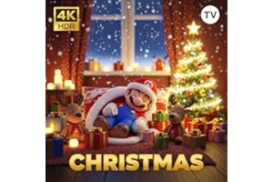 Mario Christmas Kingdom Lullaby: Gentle Sleep Music – 4K Relaxing Screensaver
