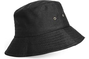 KORHLEOH Youth-Bucket-Hat for Big Boys Girls 8-16yrs,Kids Summer Solid-Cotton Sun-Beach-Hat Fisherman-Cap for Teens