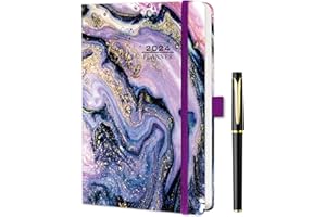 ZXHQ Diary 2024 A5 Week To View Full Year Planner - Weekly & Monthly Planner with Pen, Jan-Dec, Pen Holder, Month Tabs, Built-in Pocket - A5(5.9 × 8.5 Inch) -1
