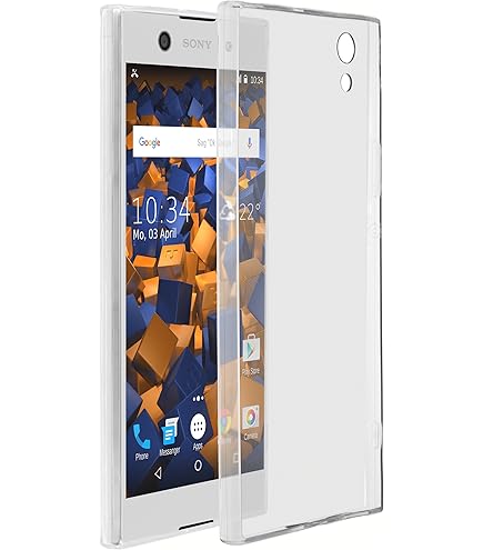 Coque Sony XPERIA XZ , XZS Souple Transparente Et Résistante Anti Choc Avec Impreion De Qualite Fleurs Blanches