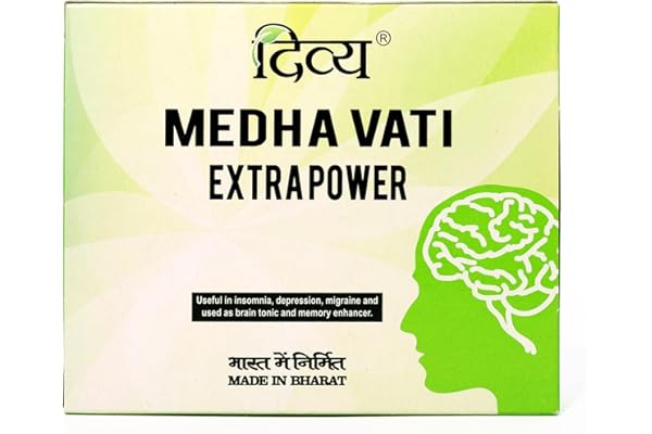 Divya Medha Vati Extra Power - 92 g (120 Tablets)