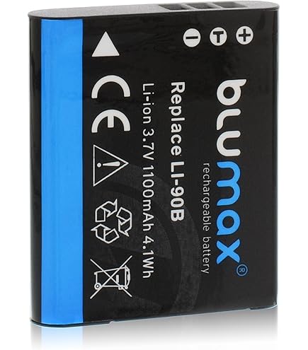 3 Batteries Rechargeables Pour Olympus DS-9500, DS-2600, DS-9000 - 900mAh, Li-ion