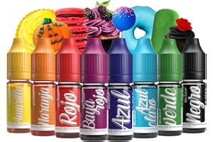 Belissia Colorante Alimentario Set 8x10ml líquido para Cocinar y Hornear | Colorante de alta intensidad, vegano, sin sabor, para fondant, tartas, postres, bebidas y repostería creativa