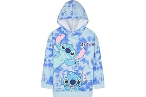 Disney Stitch Sudadera Capucha para Niñas y Adolescentes Camiseta Hoodie Jersey Tie Dye Ropa Niña Stitch Regalos Niños