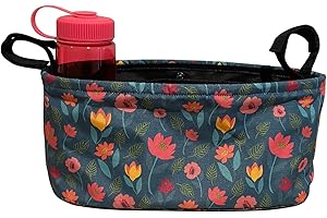 BundleBean - Buggy Organiser - Storage Bag for Pushchairs - Includes Nappy Pouch - Universal Fit with Handlebar of Any Pushchair or Stroller (Khaki Camo)