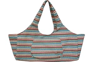 ‎CONTRACONTACT CONTRACONTACT Umhängetasche Damen für Yoga Matte & Sportbekleidung, Tote Bag mit Platz für Yogamatte o. Radlerhose Sporthose Leggins Damen u. Sport BH, passt zu Bluetooth Kopfhörer Kabellos