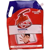 Lifebuoy Total 10 Active Silver Formula-Germ Protection Handwash Refill, 1.5 L