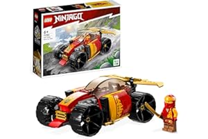 LEGO 71780 NINJAGO Kais Ninja-Rennwagen EVO 2in1 Rennwagen Spielzeug zu Geländewagen-Fahrzeug, Modellbausatz für Jungen und Mädchen ab 6 Jahren, Geschenkidee zum Geburtstag