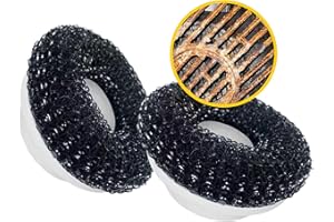 Synoshi Brosses en Acier (2 unités) pour Brosseuse Électrique Rotative | Conçues pour Les tâches de Nettoyage Difficiles