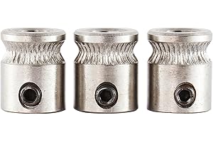 3D FREUNDE 3 Stk. Drive gear trieb Vorschubrad Zahnrad Pulley makerbot mk8, Anet A8/A6, RepRap, mendel, Prusa i3 für 1,75/3mm Filament 3D Drucker printer
