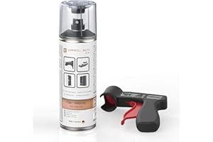 ‎AUPROTEC AUPROTEC Haftgrund Füller AUPROFILL MULTI Filler Grundierung für Autolack Primer Spray grau 1x 400ml + 1x Original Pistolengriff