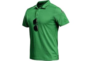 Nimaiple Poloshirt Herren Kurzarm Schnelltrocknend Atmungsaktiv Golf Poloshirts Wandershirt Arbeitsshirts Polohemd Herren Leichtgewicht Elastisch Funktionsshirt Sportshirts Tactical Shirt für Freizeit