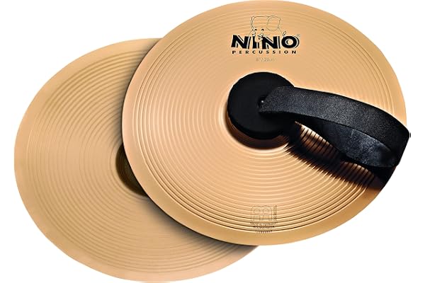 Meinl NINO-BO20 Paire de cymbales de fanfare 8" (20,3 cm) en bronze
