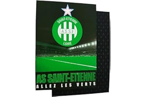 AS Saint Etienne Housse de Couette ASSE - Collection Officielle Taille 140x200 cm.