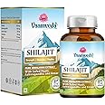 Shilajit Original Capsules with Ashwagandha,Safed Musli,Akarkara,Kesar | Purified Kashmiri Shilajeet Gold Capsule | For Men & Women, 500mg - 60 Count