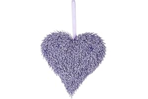 Heitmann Deco Cuore di riso viola, ca. 17 x 17 x 3 cm