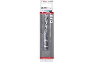 Bosch Accessories Forets hélicoïdaux Impact Control HSS (pour métal, 5,5 x 57 x 98 mm, Accessoires pour perceuse à percussion)
