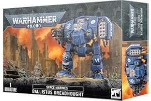 Warhammer Games Workshop 40.000 - Space Marines: Ballistus Dreadnought, Nero