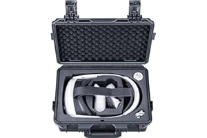 2022 Lykus Titan OQ200 Valigia Custodia Case per Quest 3/Quest 2, Adatta al Cinturino Elite, Migliore Protezione [SOLO VALIGIA]