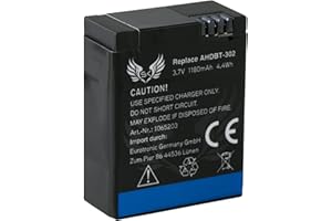 SK GAMES SK akumulator GoPro | 1180 mAh | do GoPro Hero 3 Hero 3 Plus Hero 3+ / Black White i Silver Edition/AHDBT-201 AHDBT-301 AHDBT-302 AHBBP-301 ACARC-001