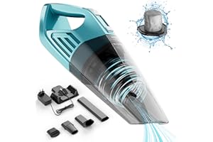 ‎ORFELD ORFELD Akku Staubsauger, Kabelloser Staubsauger mit leichtem Staubsauger mit Langer Akkulaufzeit, starker Saugkraft für Teppiche, Tierhaare und Schmutz