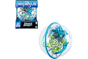 SPIN MASTER GAMES PERPLEXUS - Rompecabezas PERPLEXUS Rebel: Bola Laberinto 3D con 70 Obstáculos - Juguetes Niños 8 años + - Regalo Niños 8 Años + - Juego de Ingenio