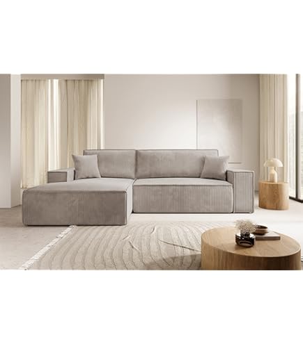 Mirjan24 Ecksofa Malwi - Gemütliche Wohnlandschaft Mit Schlaffunktion