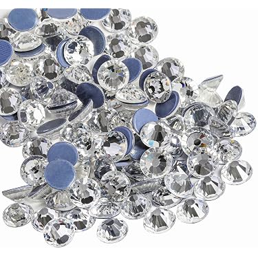 200pcs Strass Ronde 8mm à Coudre Avec Griffes LIFKOME - Cristaux DIY Vêtements